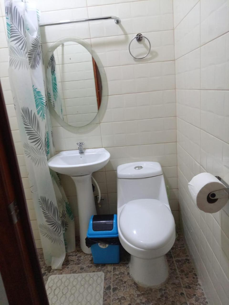 Ibania Hostal Tamanique Bagian luar foto